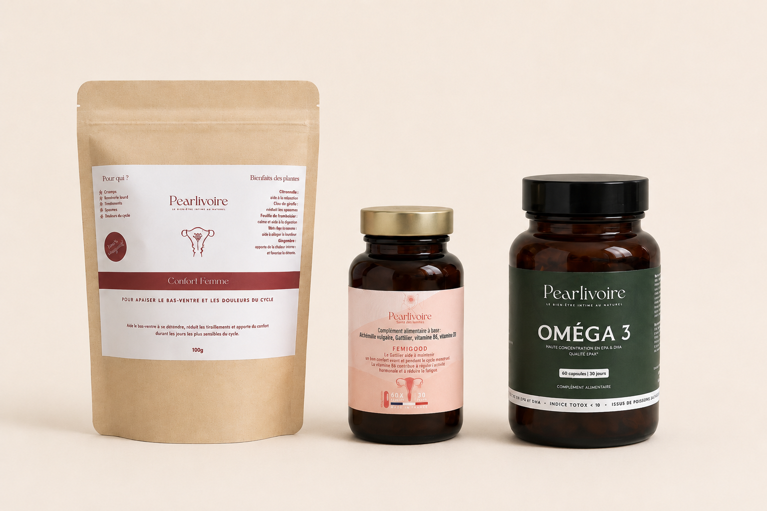 Pack Endométriose & Adénomyose - Compatible avec un projet de grossesse